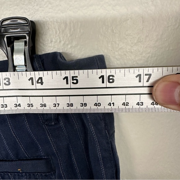 Pilcro And The Letterpress Pants Womens No 29 Blue Fit Hyphen Stripes - Picture 7 of 12